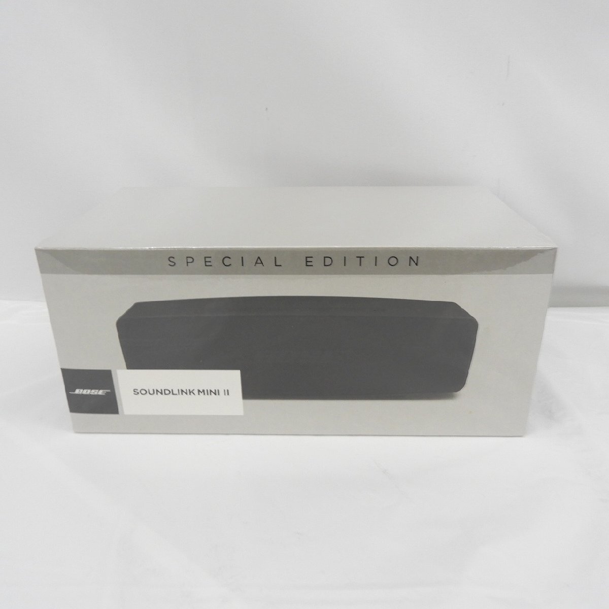 【未開封】Bose ボーズ ポータブルワイヤレスBluetoothスピーカー SoundLink Mini II Special Edition トリプルブラック 11549095 0412の画像2