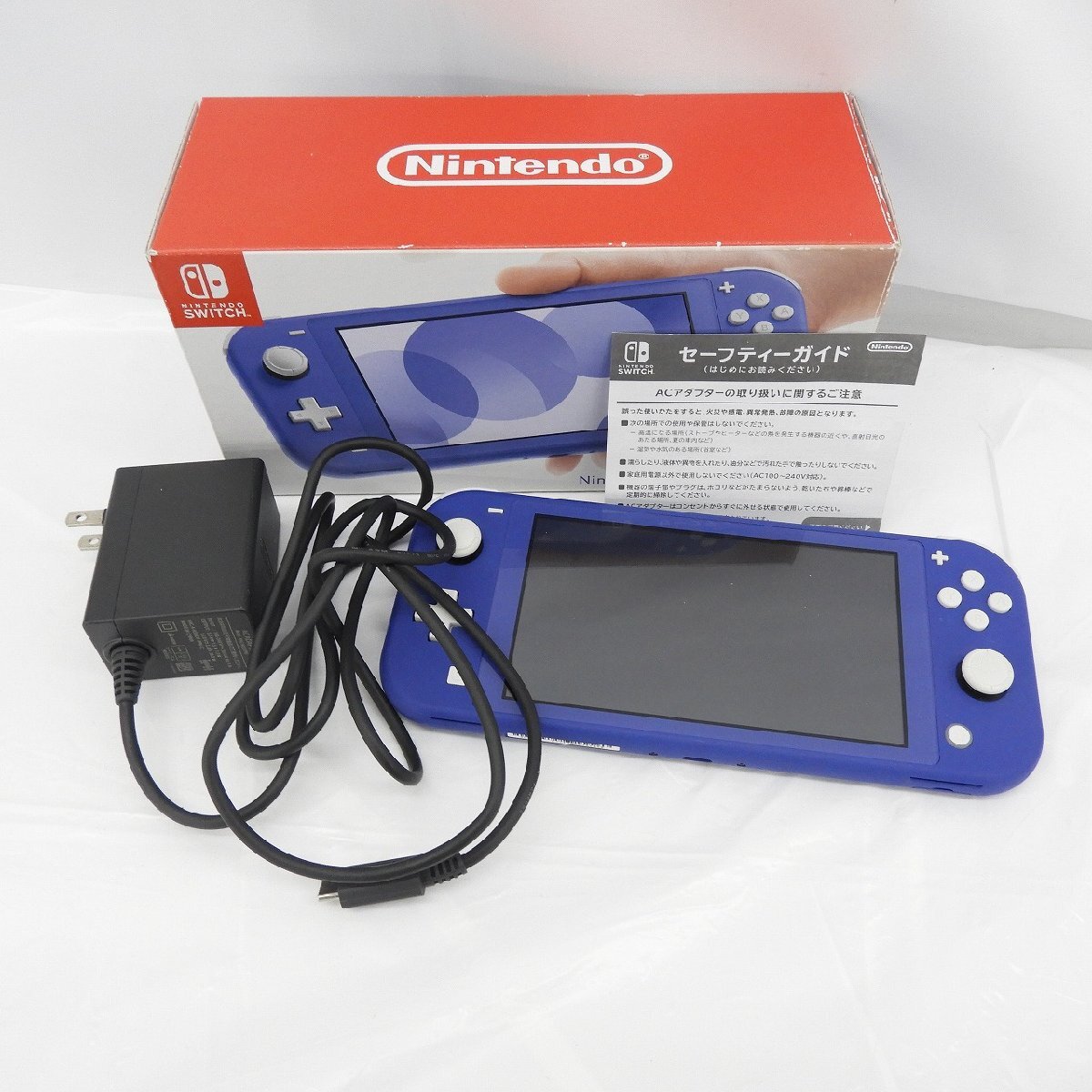 【中古品】任天堂 NINTENDO SWITCH Lite ニンテンドースイッチ ライト HDH-S-BBZAA(JPN) ブルー 940126781 0413_画像1