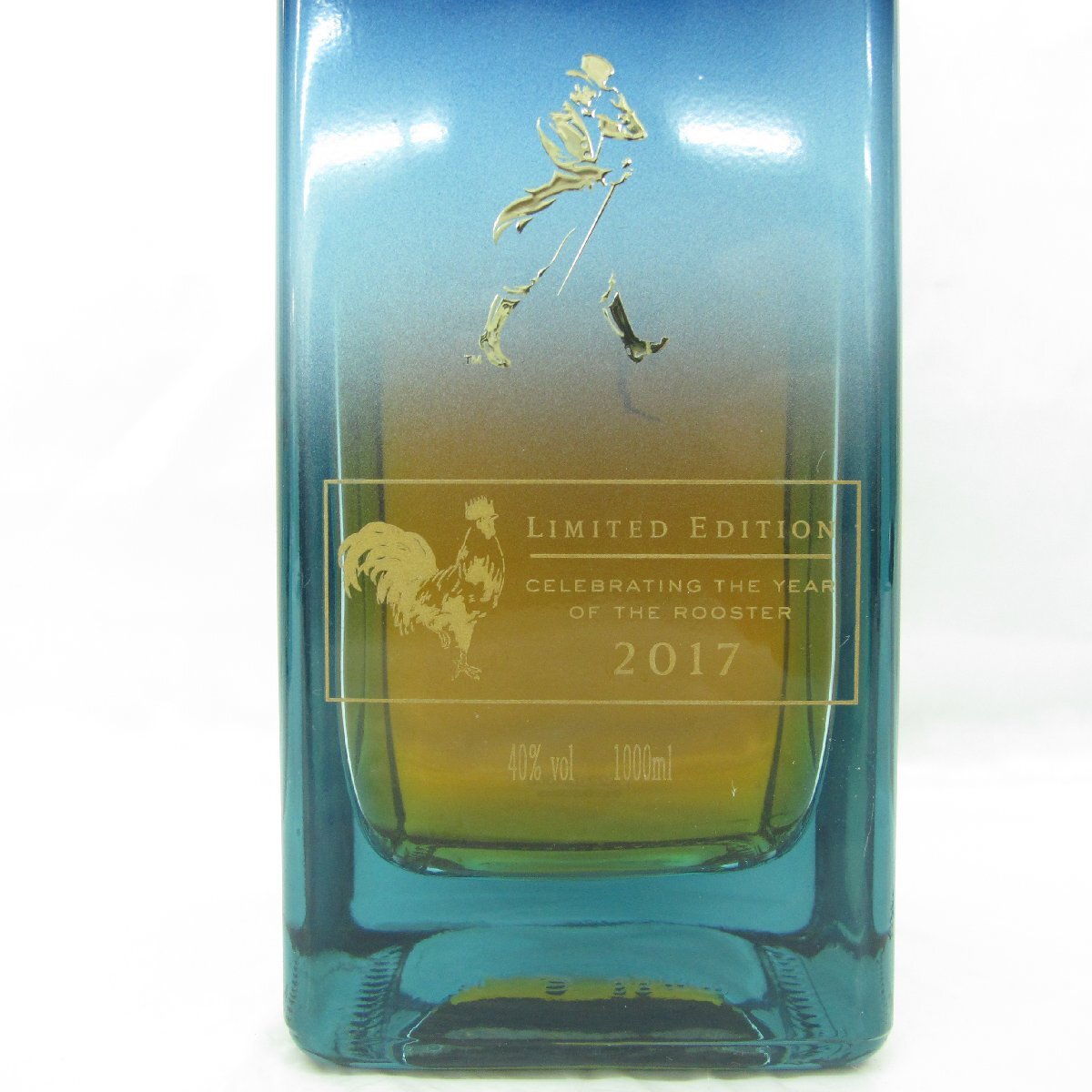 【未開栓】ジョニーウォーカー ブルーラベル イヤー オブ ザ ルースター 2017 リミテッドエディション 1000ml 40％ 箱付 11544318 0413の画像4