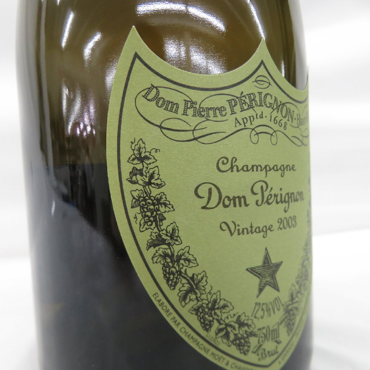 【未開栓】Dom Perignon VINTAGE ドンペリニヨン ヴィンテージ 2003 シャンパン 750ml 12.5% 11547723 0415_画像3