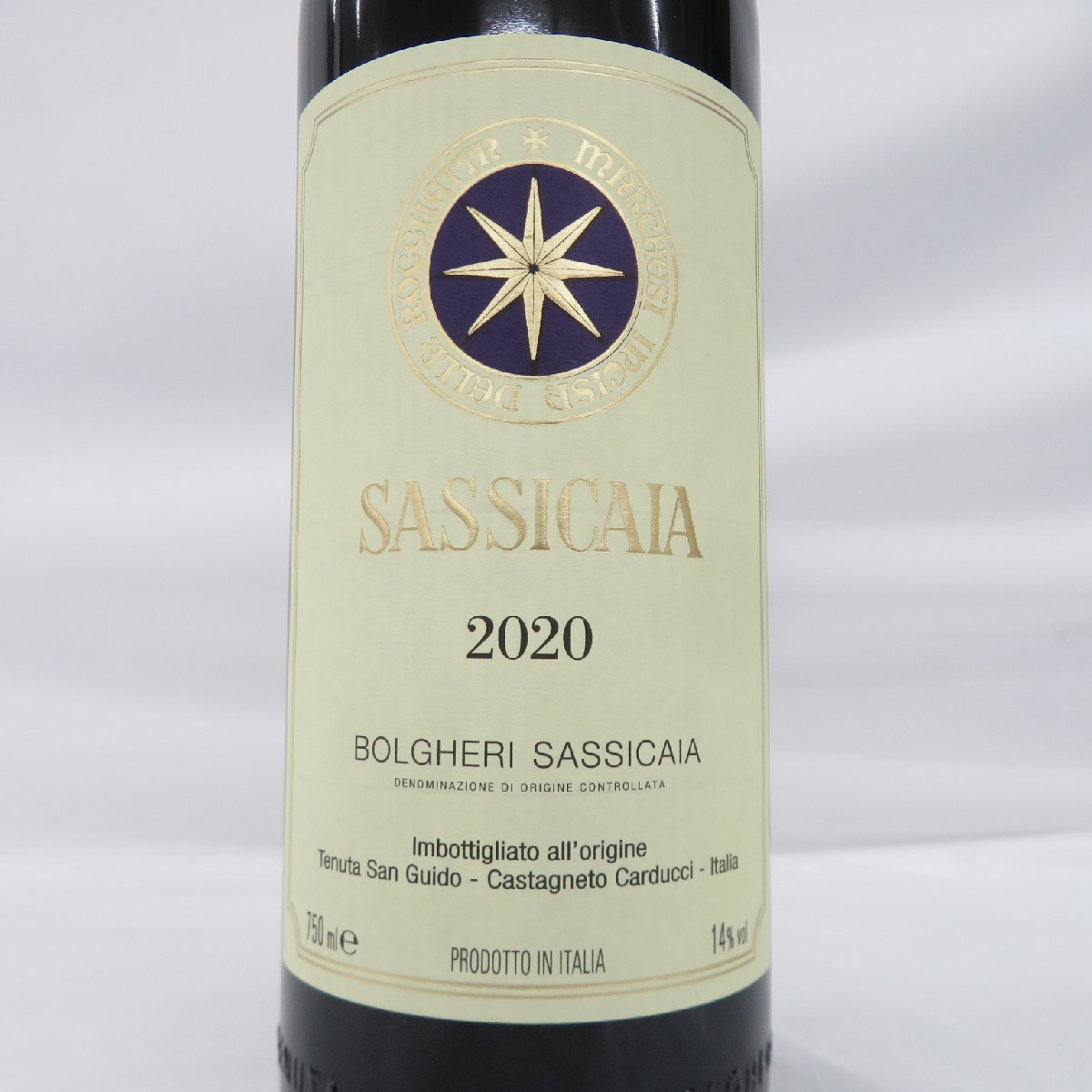 【未開栓】SASSICAIA サッシカイア 2020 赤 ワイン 750ml 14% 11550453 0416の画像2