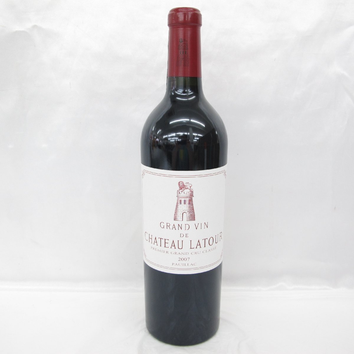 【未開栓】Chateau Latour シャトー・ラトゥール 2007 赤 ワイン 750ml 13% 11553514 0417_画像1