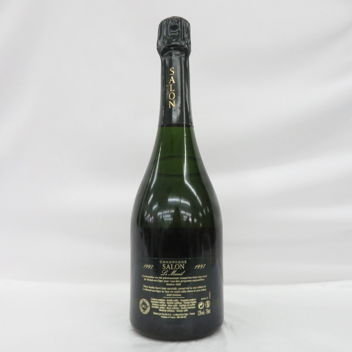 【未開栓】SALON サロン ブラン・ド・ブラン 1997 シャンパン 750ml 12％ 11538621 0418の画像7