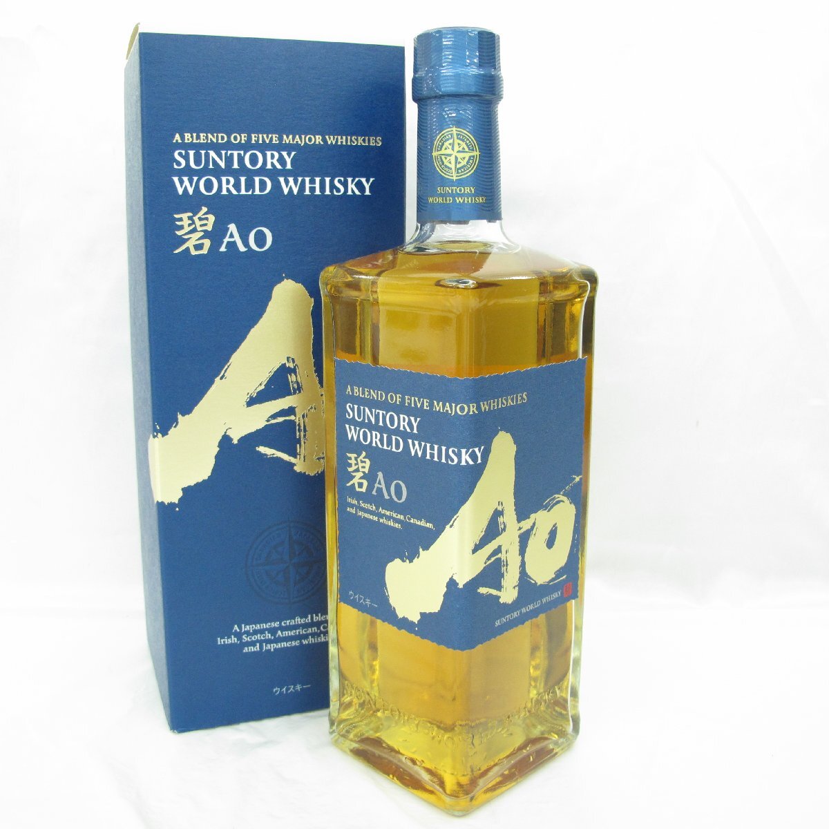 1円～【未開栓】SUNTORY サントリー 碧 Ao ワールド ウイスキー 700ml 43% 箱あり 11538803 0419_画像1