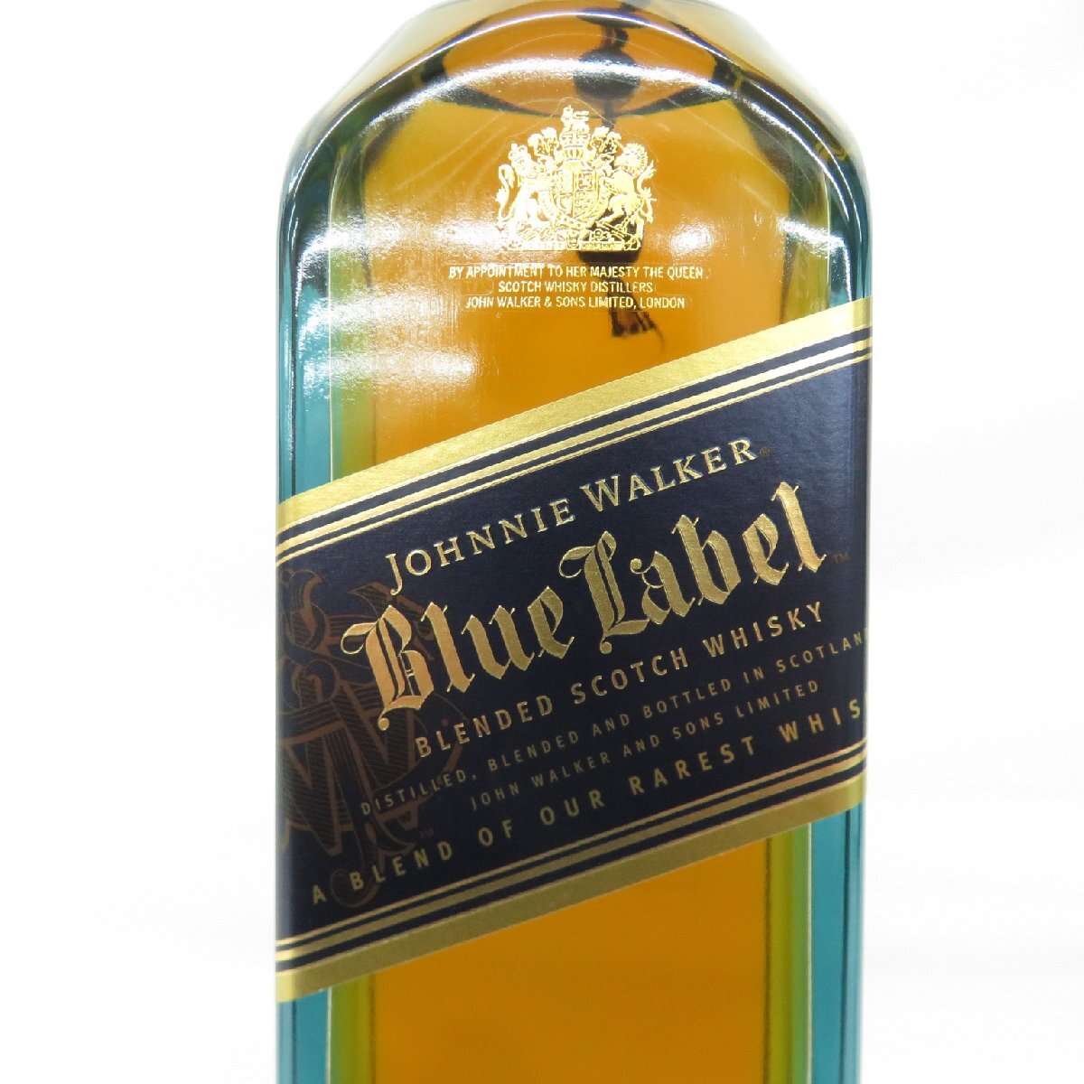 【未開栓】Johnnie Walker ジョニーウォーカー ブルーラベル ウイスキー 750ml 40% 11552612 0418の画像2