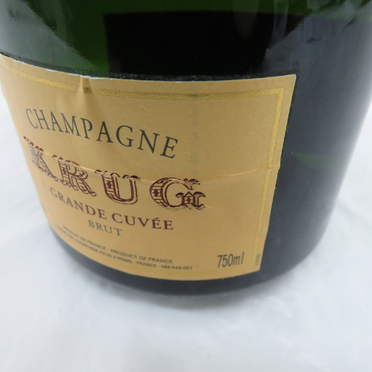 【未開栓】KRUG GRANDE CUVEE クリュッグ グランキュヴェ ブリュット シャンパン 750ml 12% 11552936 0418の画像4