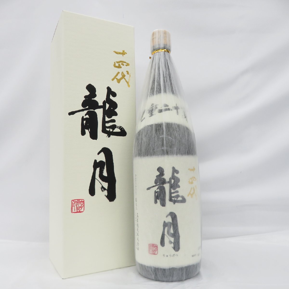 【未開栓】十四代 龍月 純米大吟醸 生詰 日本酒 1800ml 16% 製造年月：2023年11月 箱付 11552943 0419の画像1