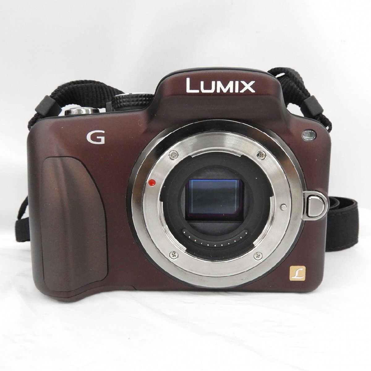 【中古品】Panasonic パナソニック ミラーレス一眼レフカメラ LUMIX DMC-G3W-T レンズキット ブラウン 11554639 0420の画像2