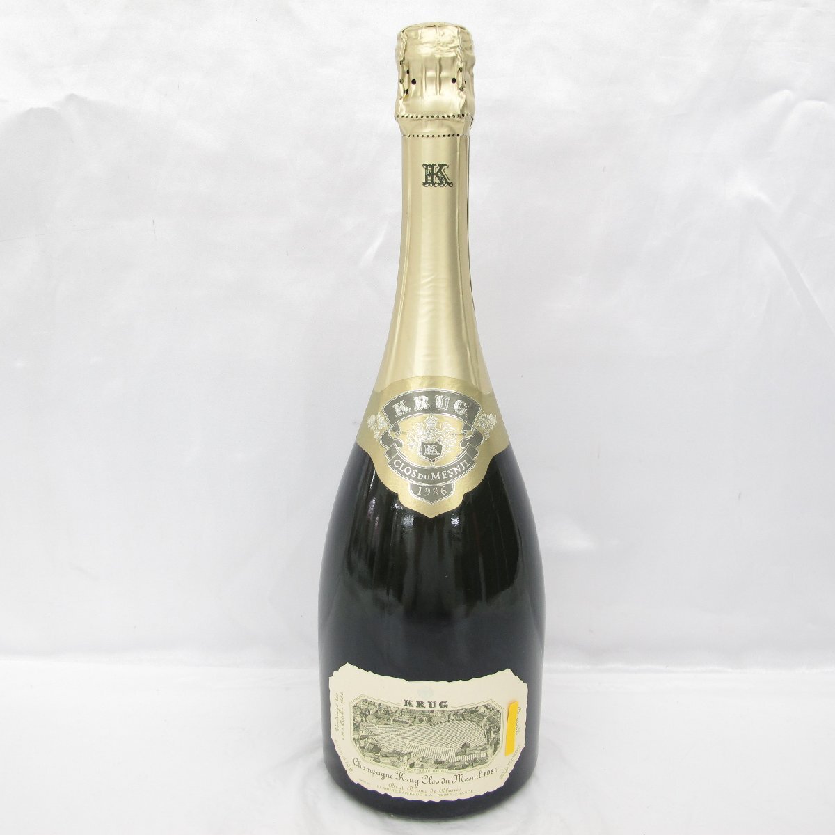 【未開栓】KRUG Clos du Mesnil クリュッグ クロ・デュ・メニル ブラン・ド・ブラン 1986 シャンパン 750ml 12% 11556760 0422の画像1