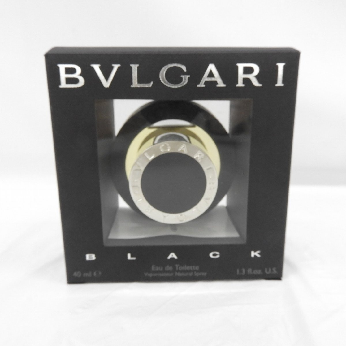 【未使用品】BVLGARI ブルガリ ブルガリブラック オードトワレ 香水 40ml 箱付 730100065 0422の画像1