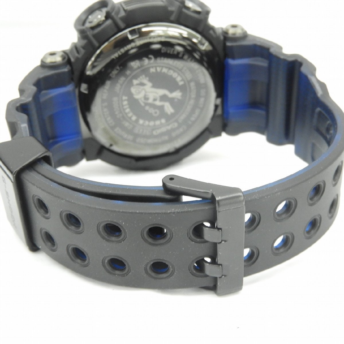 【美品】CASIO カシオ 腕時計 G-SHOCK Gショック フロッグマン GWF-D1000B-1JF 箱付 11556411 0423の画像6