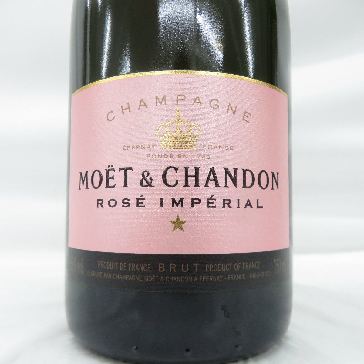 【未開栓】MOET&CHANDON モエ・エ・シャンドン ロゼ・アンペリアル ブリュット シャンパン 750ml 12% 836121460 0423の画像2