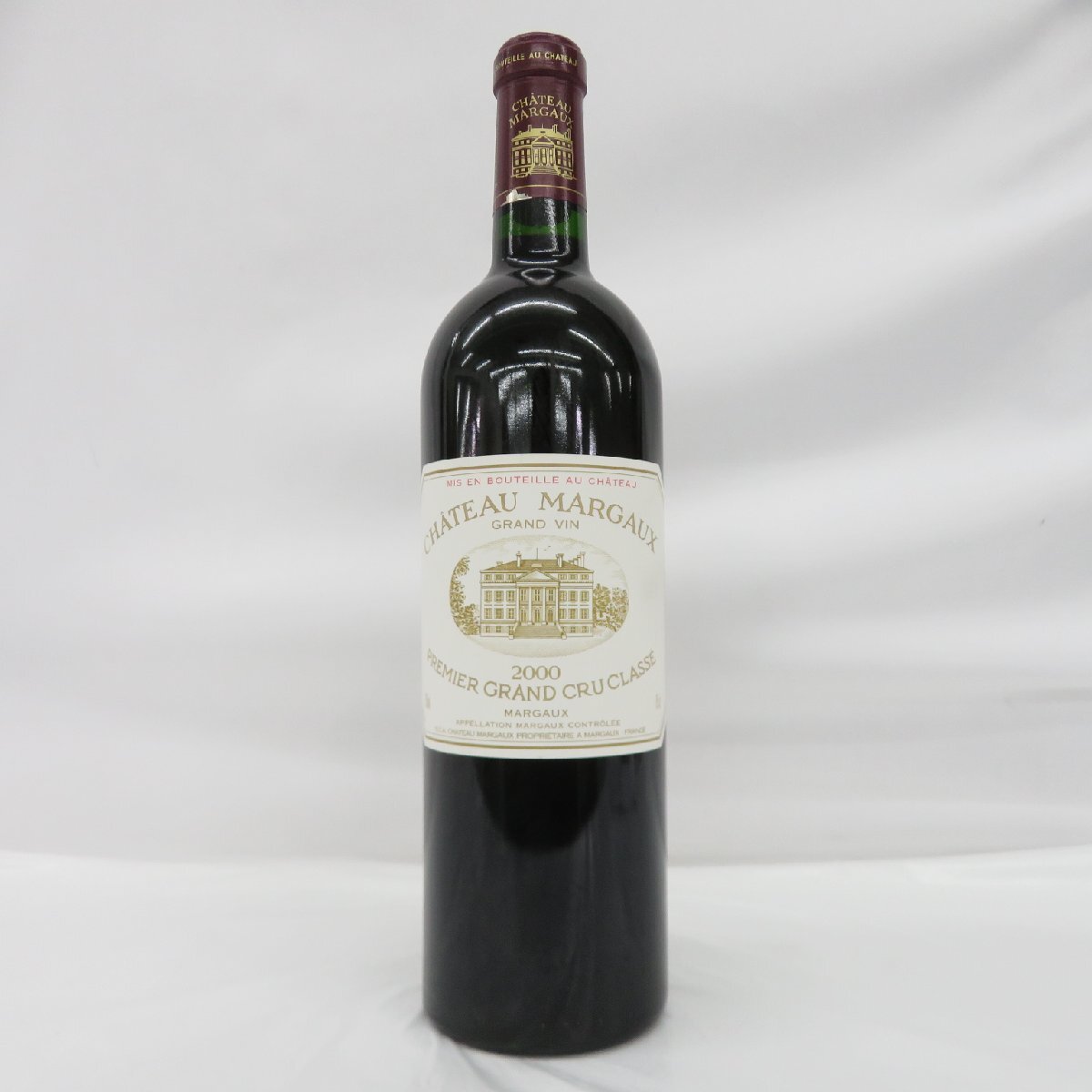 【未開栓】CHATEAU MARGAUX シャトー・マルゴー 2000 赤 ワイン 750ml 13% ※目減り(小)有 902134761 0408の画像1