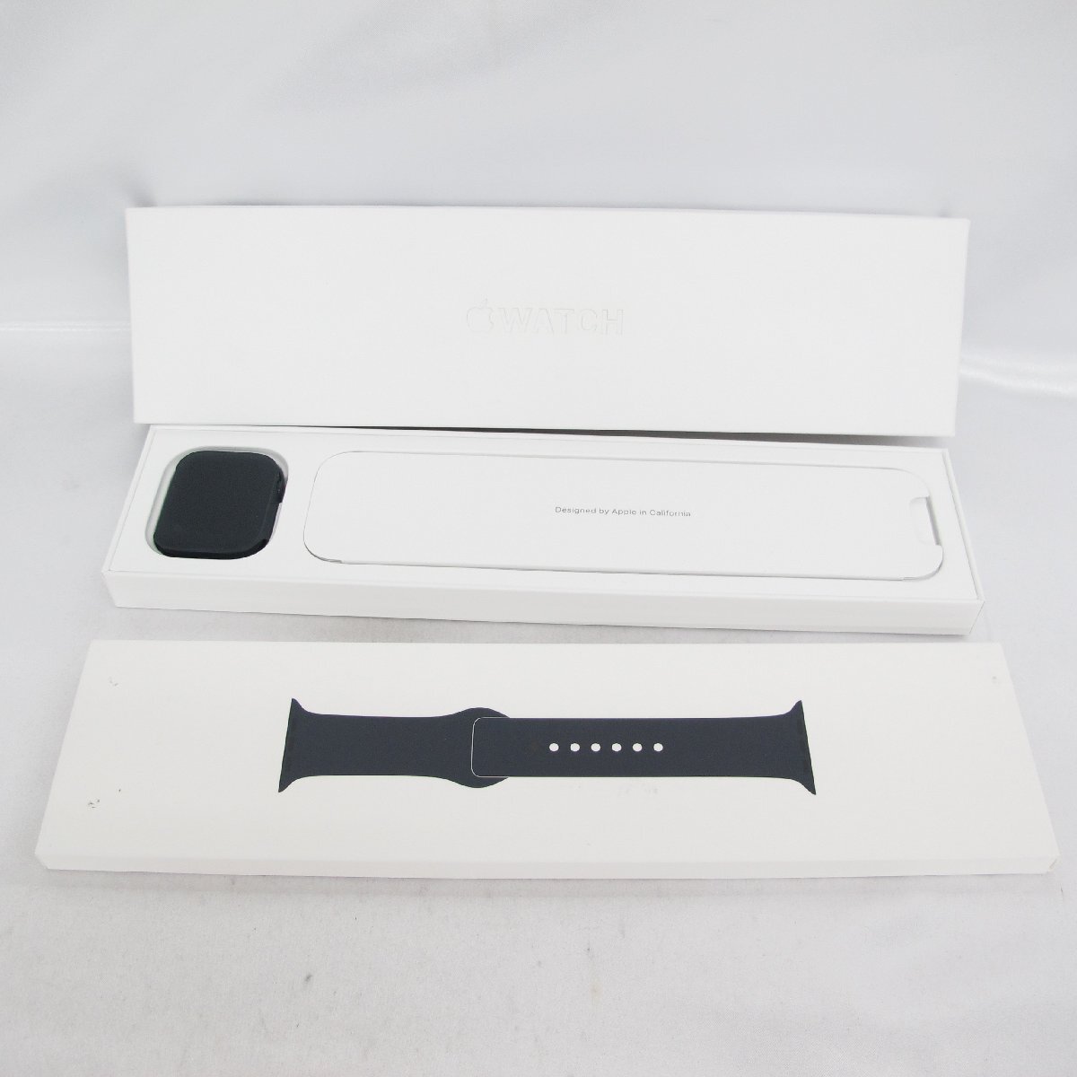【中古品】SoftBank Apple Watch アップルウォッチ Series 7 GPS+Cellular 45mm MKJP3J/A 利用制限△ 907340436 0423の画像1