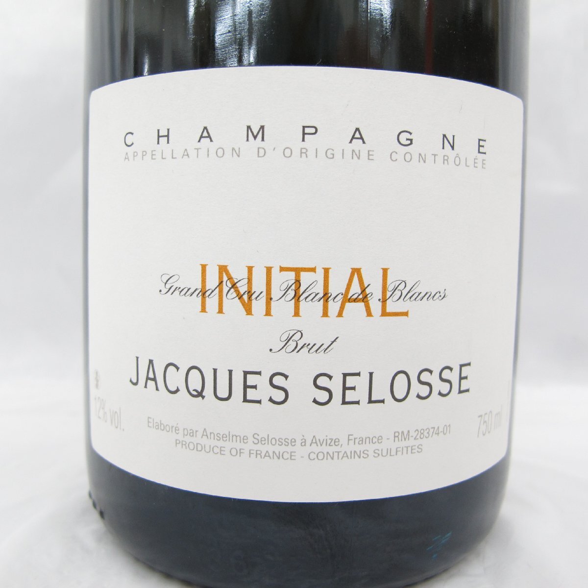【未開栓】jacques selosse ジャック・セロス イニシャル ブリュット シャンパン 750ml 12% 11554905 0425の画像2