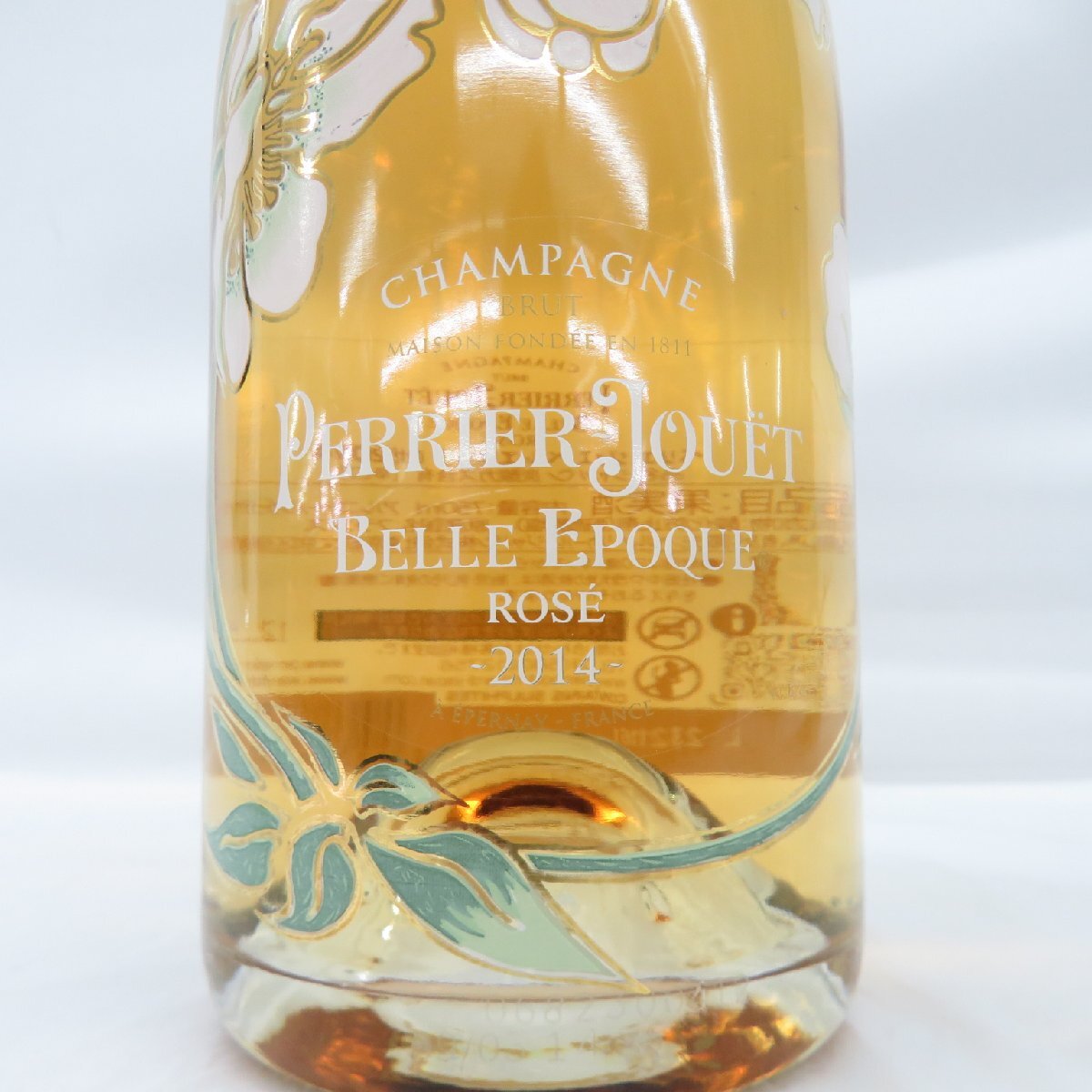 1円～ 【未開栓】PERRIER-JOUET BELLE EPOQUE ROSE ペリエ ジュエ ベル エポック ロゼ 2014 シャンパン 750ml 12.5% 11557645 0428_画像2