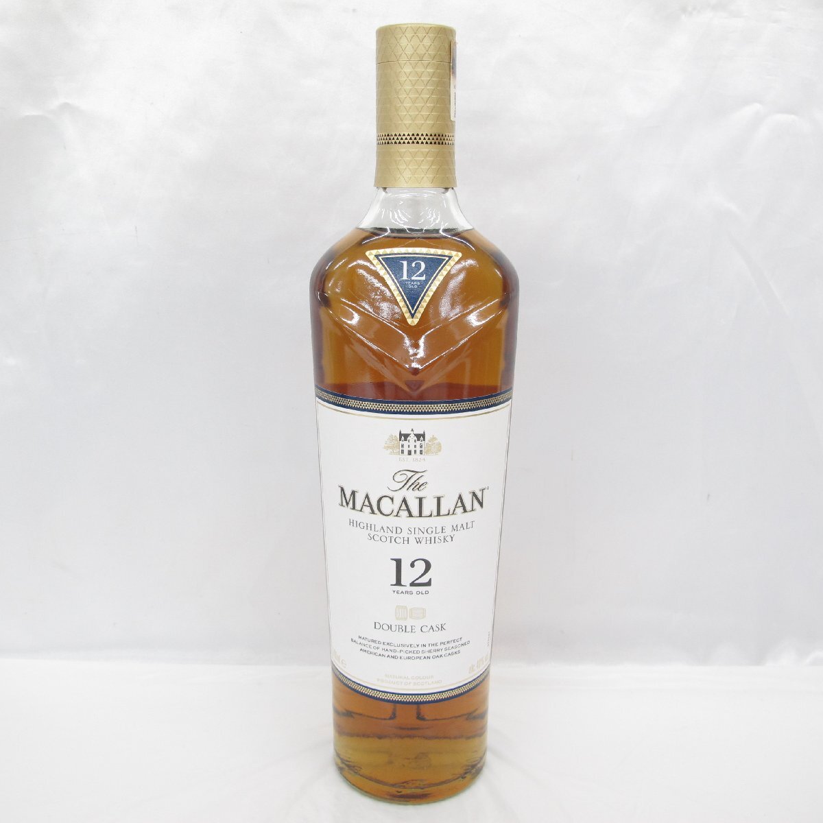【未開栓】The MACALLAN ザ・マッカラン 12年 ダブルカスク ウイスキー 700ml 40% 箱付 11560341 0425の画像2