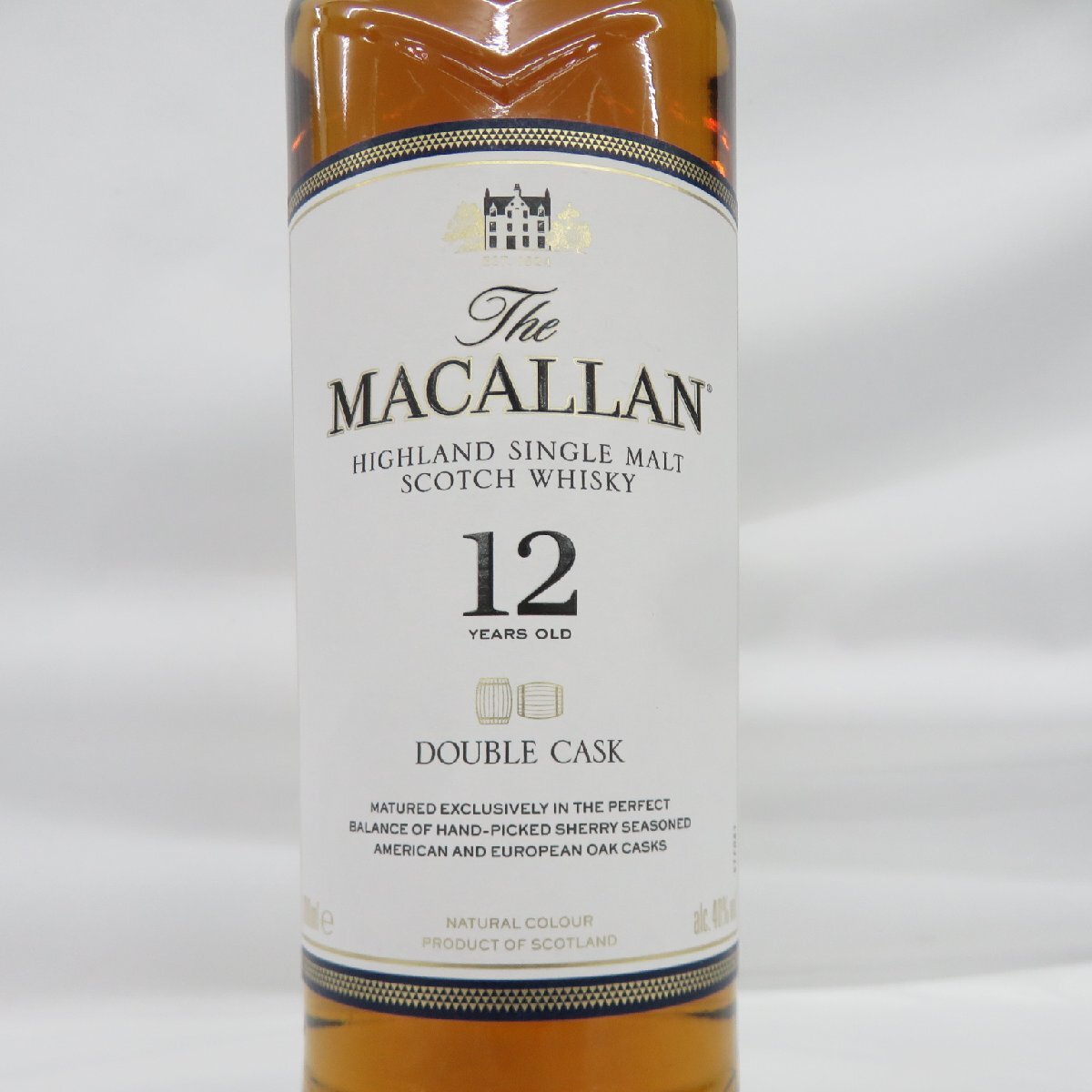 【未開栓】The MACALLAN ザ・マッカラン 12年 ダブルカスク ウイスキー 700ml 40% 箱付 11560648 0426の画像3