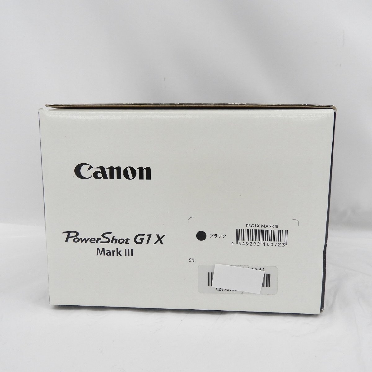 1円～【未使用品】Canon キャノン コンパクトデジタルカメラ PowerShot パワーショット G1 X Mark III ※箱ダメージ有 11556299 0427の画像4