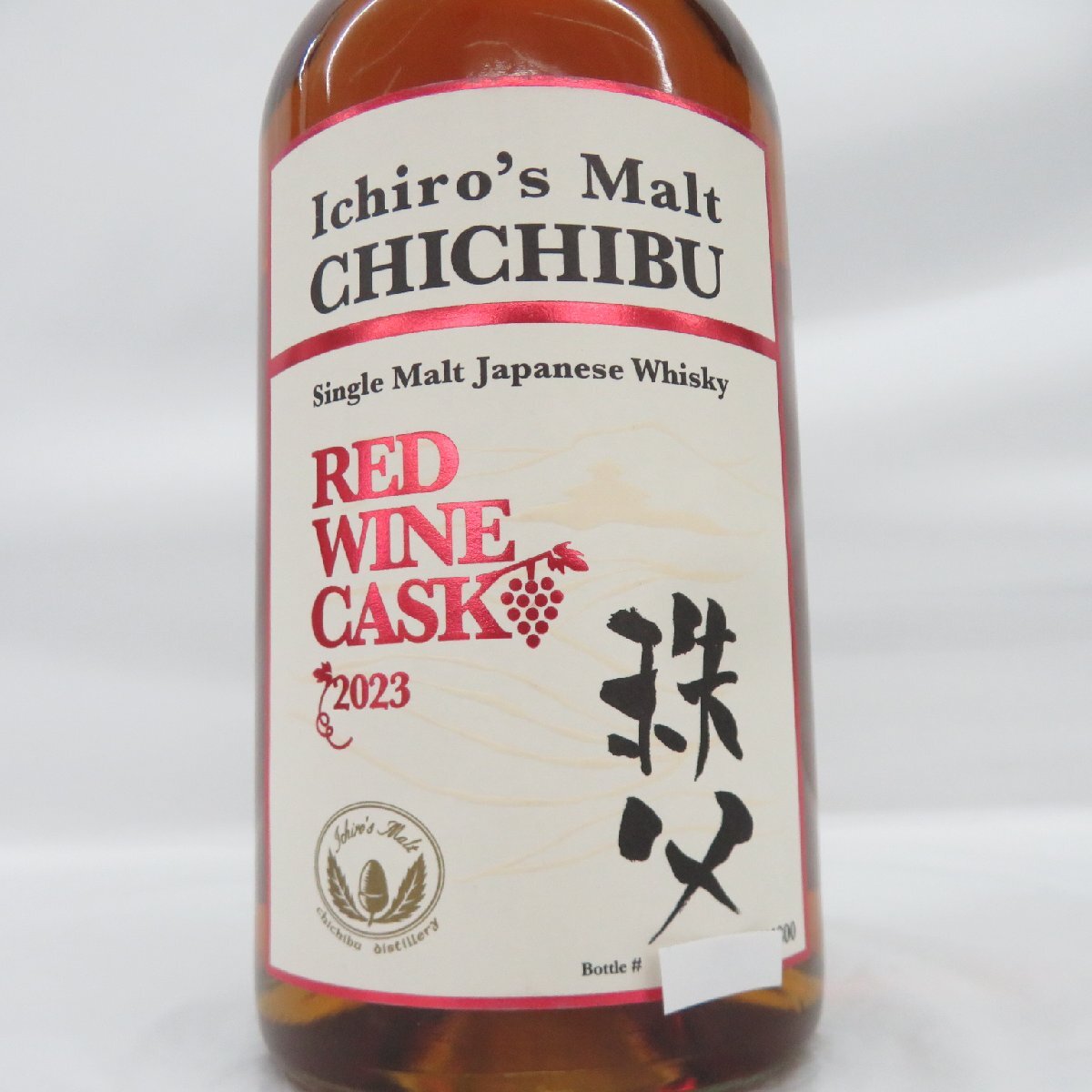 【未開栓】Ichiro's Malt イチローズモルト 秩父 レッドワインカスク 2023 ウイスキー 700ml 50% 箱付 11562089 0427の画像2