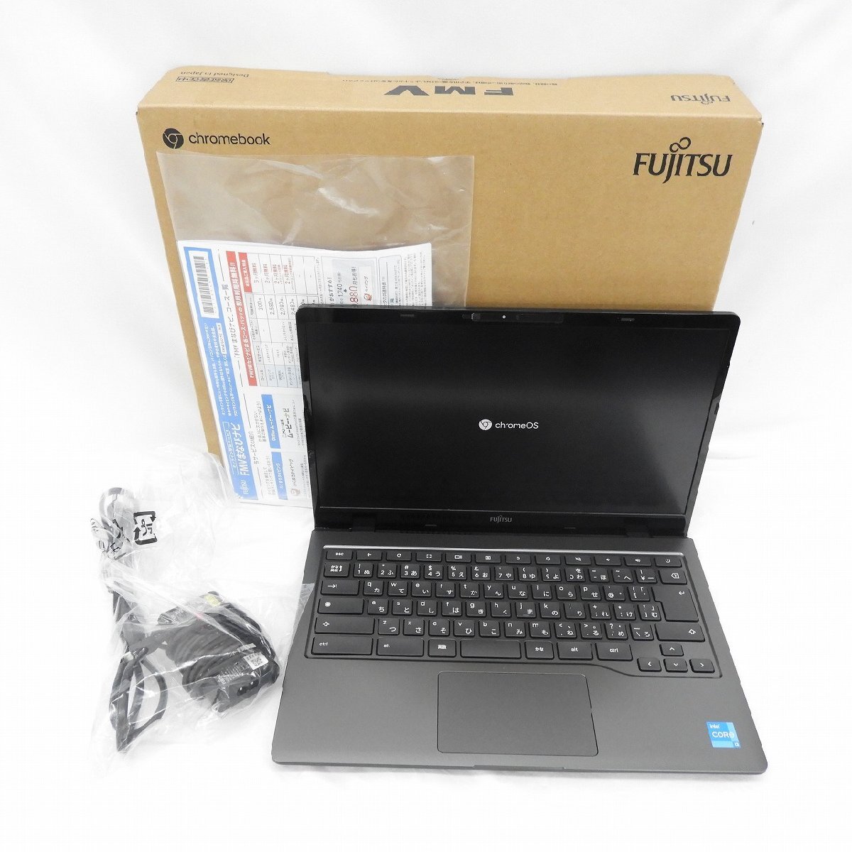 【美品】FUJITSU 富士通 ノートパソコン FMV Chromebook 14/F FCB143FB corei3-1115G4/8GB/SSD128GB 11560771 0427の画像1