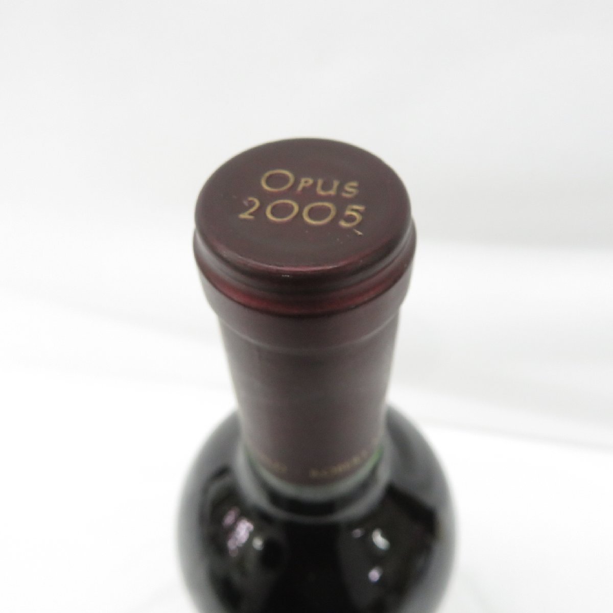 【未開栓】OPUS ONE オーパスワン 2005 赤 ワイン 750ml 14% 11559444 0427の画像6