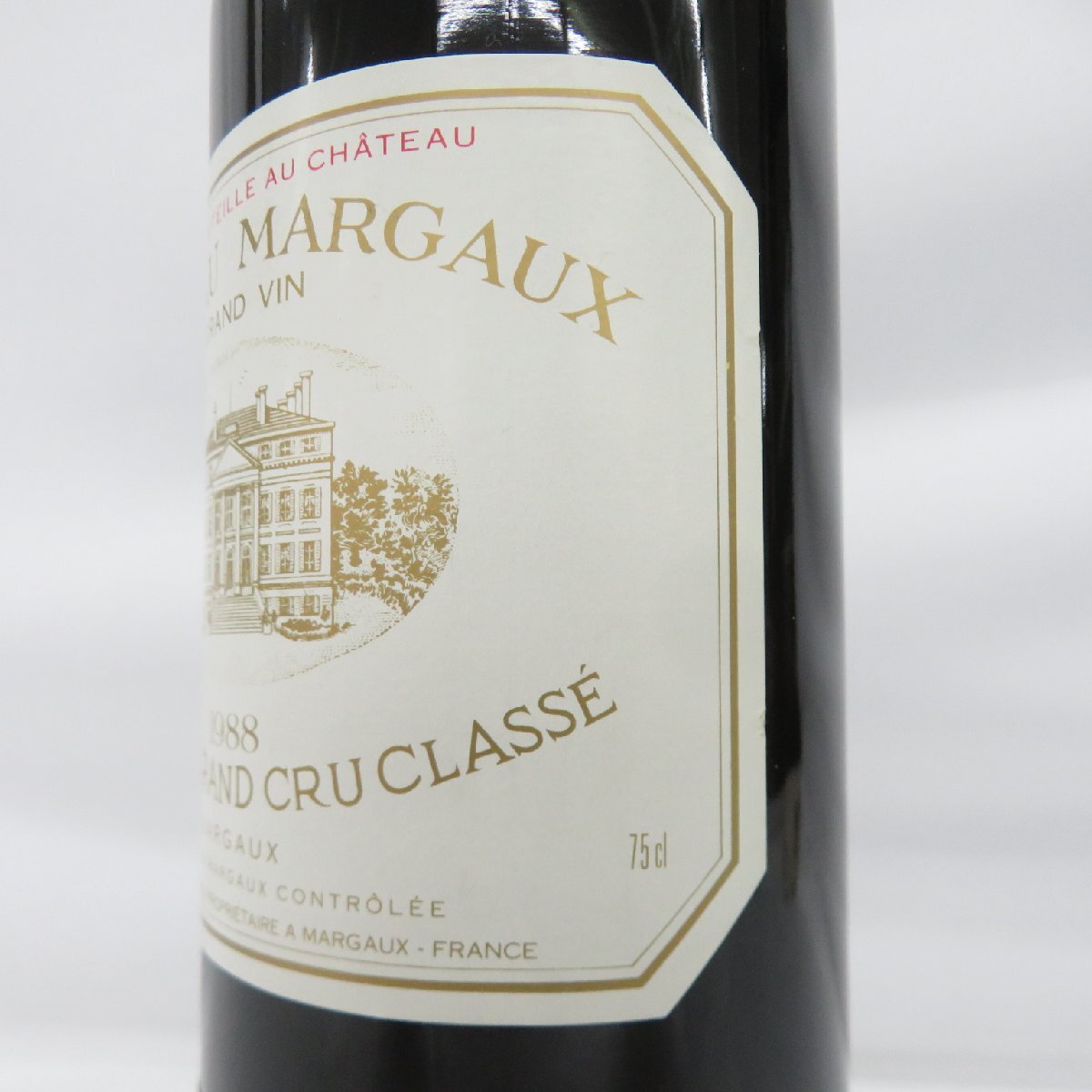 【未開栓】CHATEAU MARGAUX シャトー・マルゴー 1988 赤 ワイン 750ml 12.5% 11559440 0427の画像4