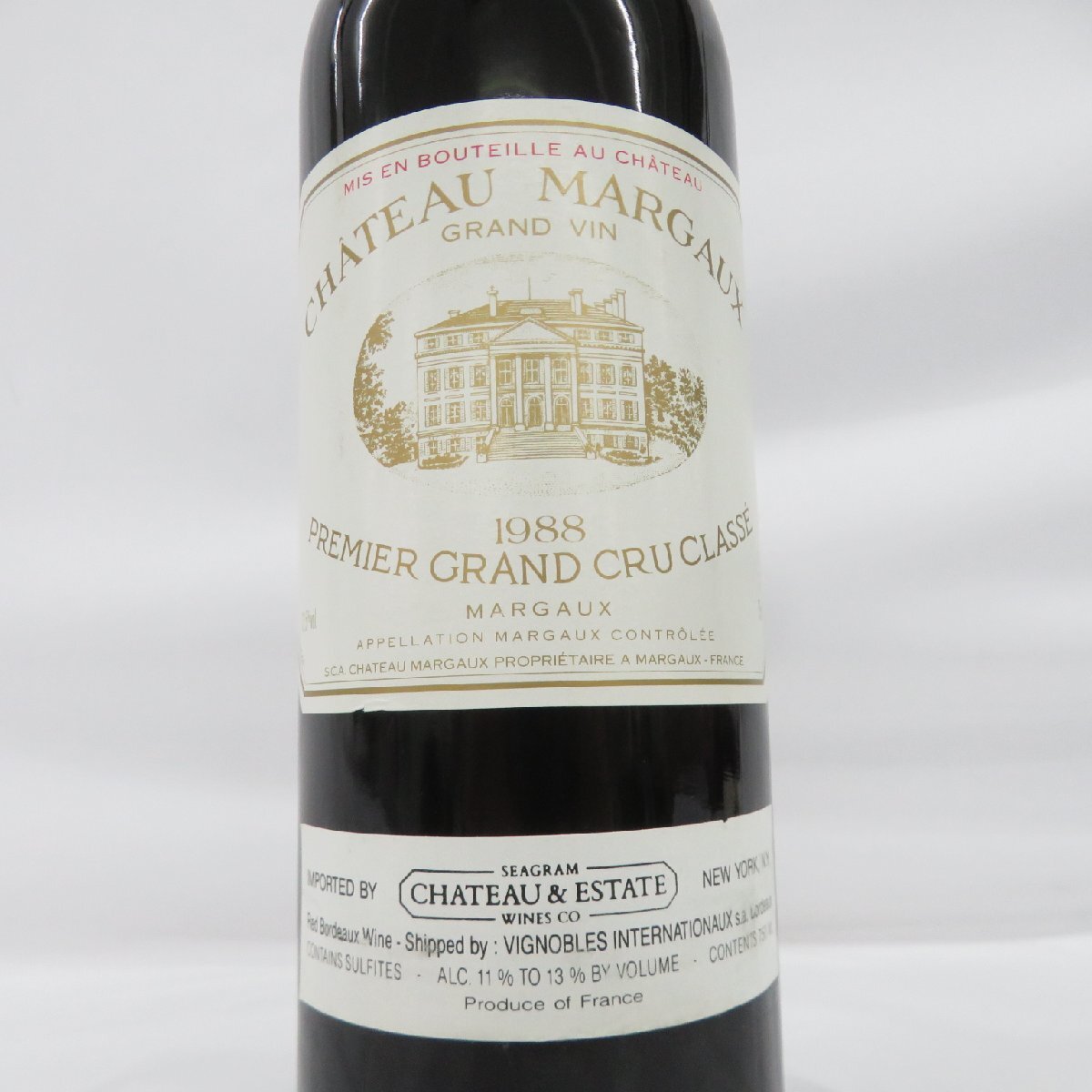 【未開栓】CHATEAU MARGAUX シャトー・マルゴー 1988 赤 ワイン 750ml 12.5% 11559440 0427の画像2