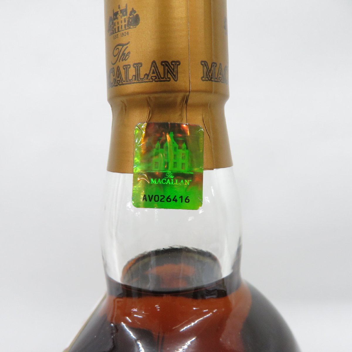 【未開栓】The MACALLAN ザ・マッカラン 10年 シェリーオーク ウイスキー 700ml 40% 箱付 11561911 0427の画像5