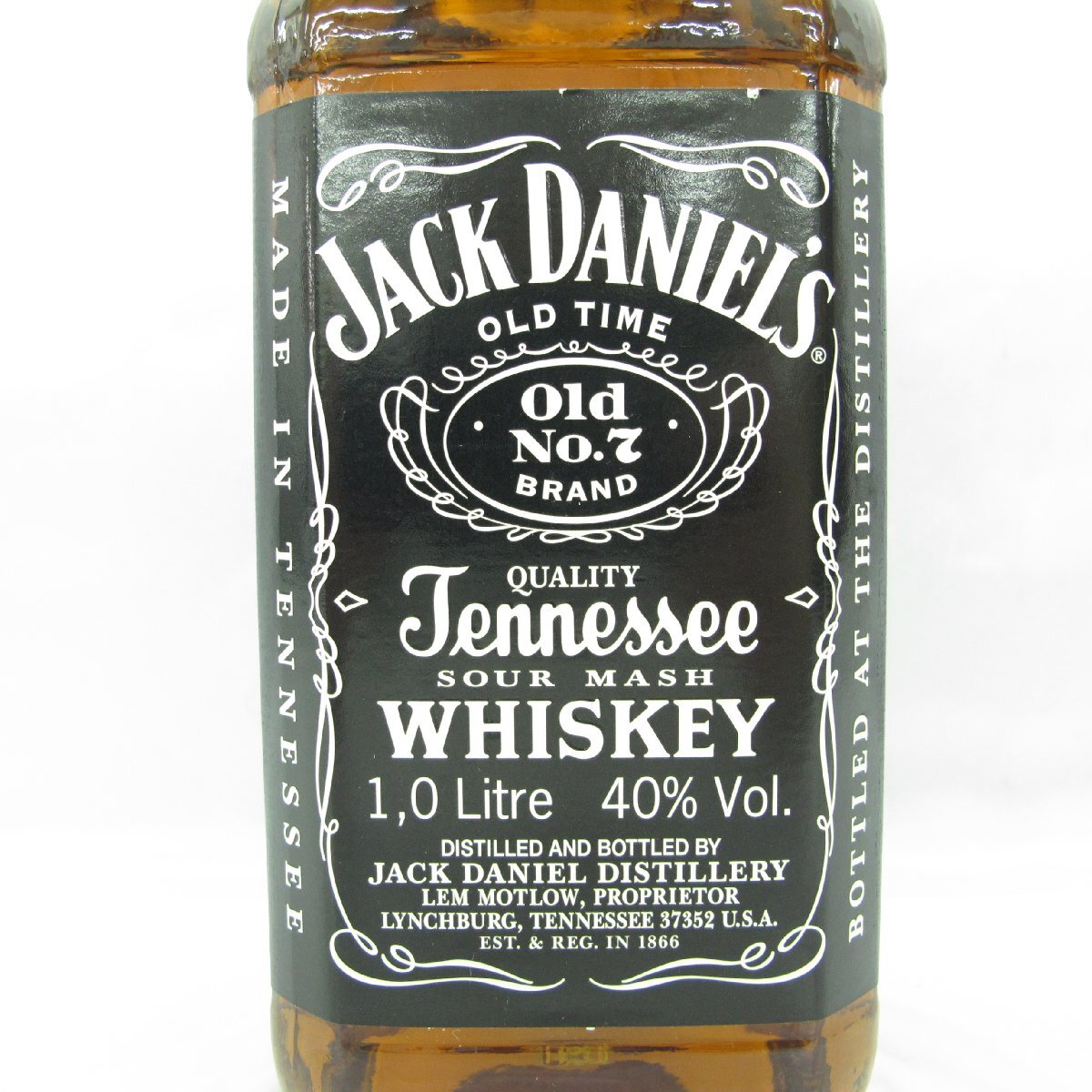 1円～【未開栓】Jack Daniel's ジャックダニエル オールド No.7 ウイスキー 1000ml 40% 11558848 0427の画像2