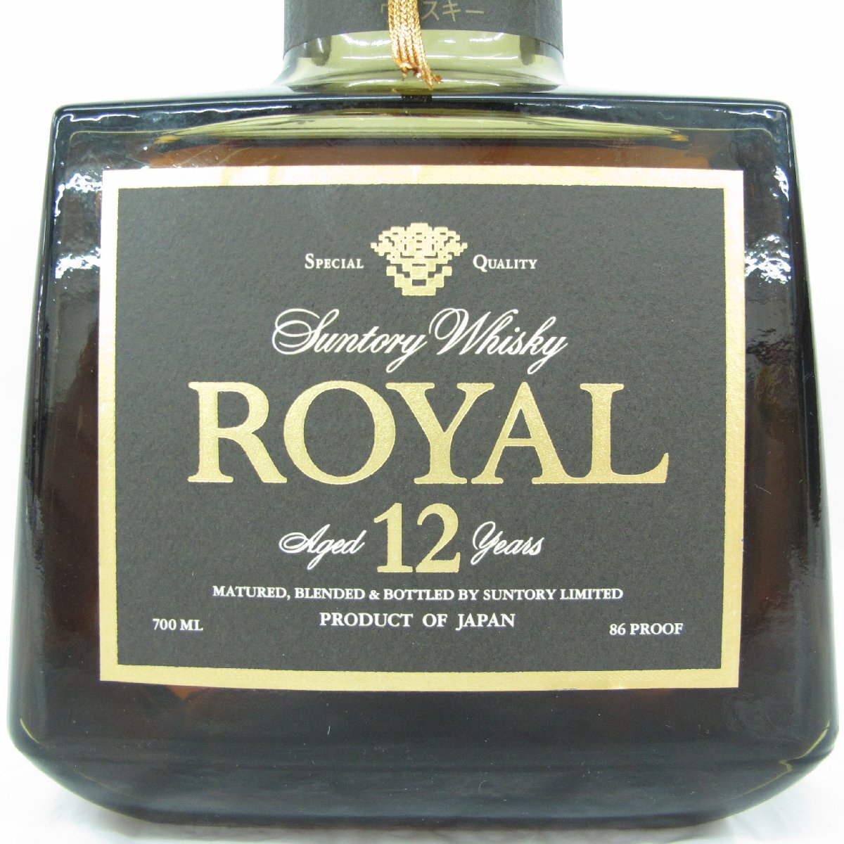 1円～【未開栓】SUNTORY サントリー ROYAL ローヤル 12年 ウイスキー 700ml 43% ※液漏れあり 11546492 0427の画像2