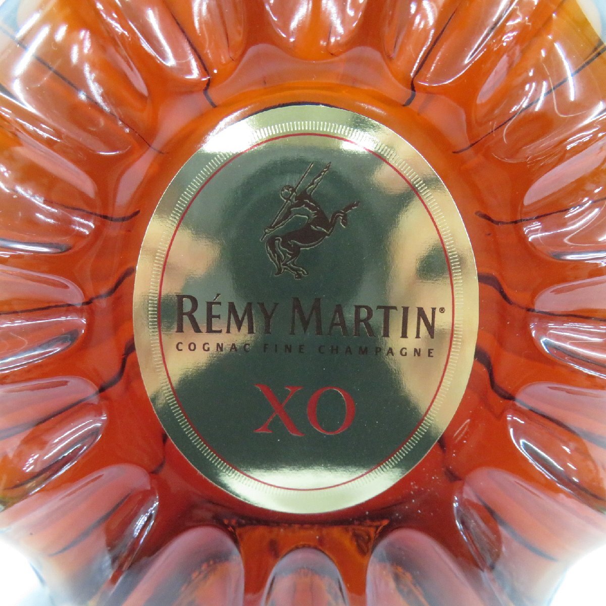 【未開栓】REMY MARTIN レミーマルタン XO エクストラオールド ブランデー 700ml 40% 箱付 ※液漏れ跡有 11557258 0428_画像3