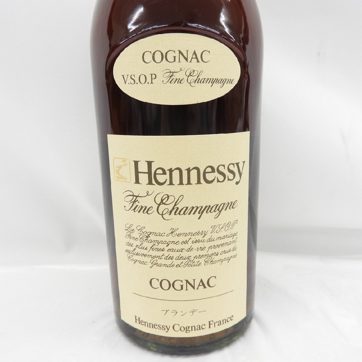 【未開栓】Hennessy ヘネシー VSOP ファインシャンパーニュ スリムボトル ブランデー 700ml 40% 11548357 0429の画像2