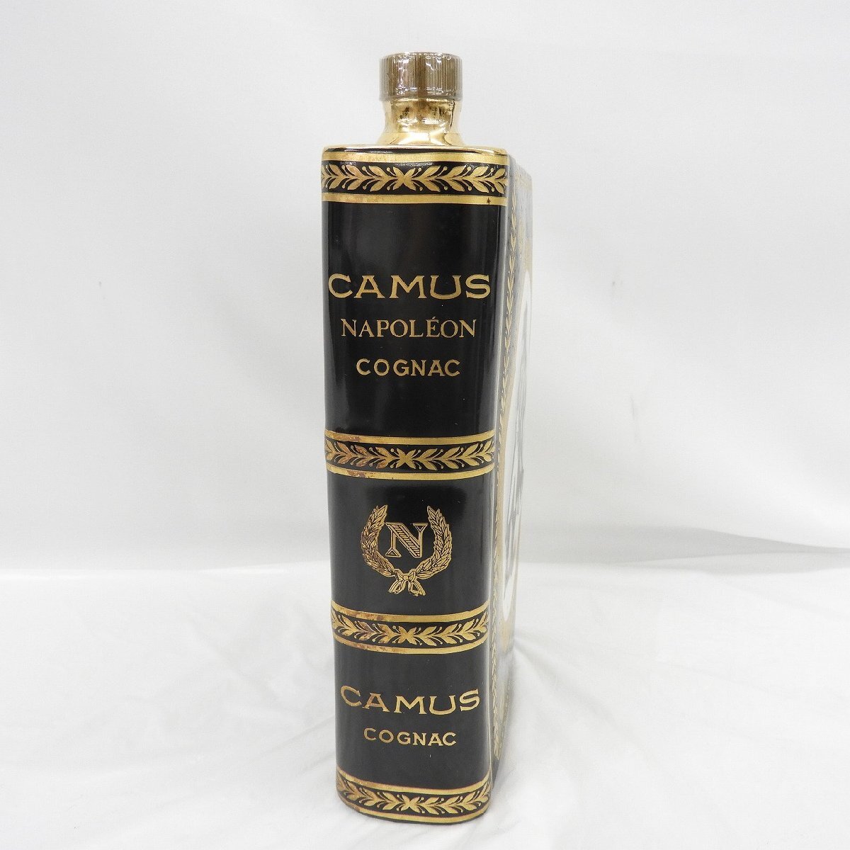 【未開栓】CAMUS カミュ ナポレオン ブック 陶器ボトル ブランデー 700ml 40％ 1225g 替え栓付き 11547132 0429_画像4