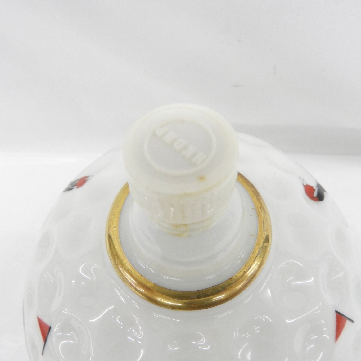 【未開栓】CAMUS カミュ ナポレオン ゴルフボール型 陶器ボトル ブランデー 700ml 40％ 1212g 11522225 0429の画像6