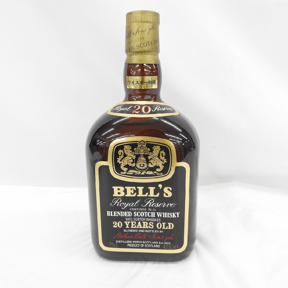 1円～【未開栓】BELL'S ベルズ 20年 ロイヤルリザーブ ウイスキー 750ml 43% 11547473 0430の画像1