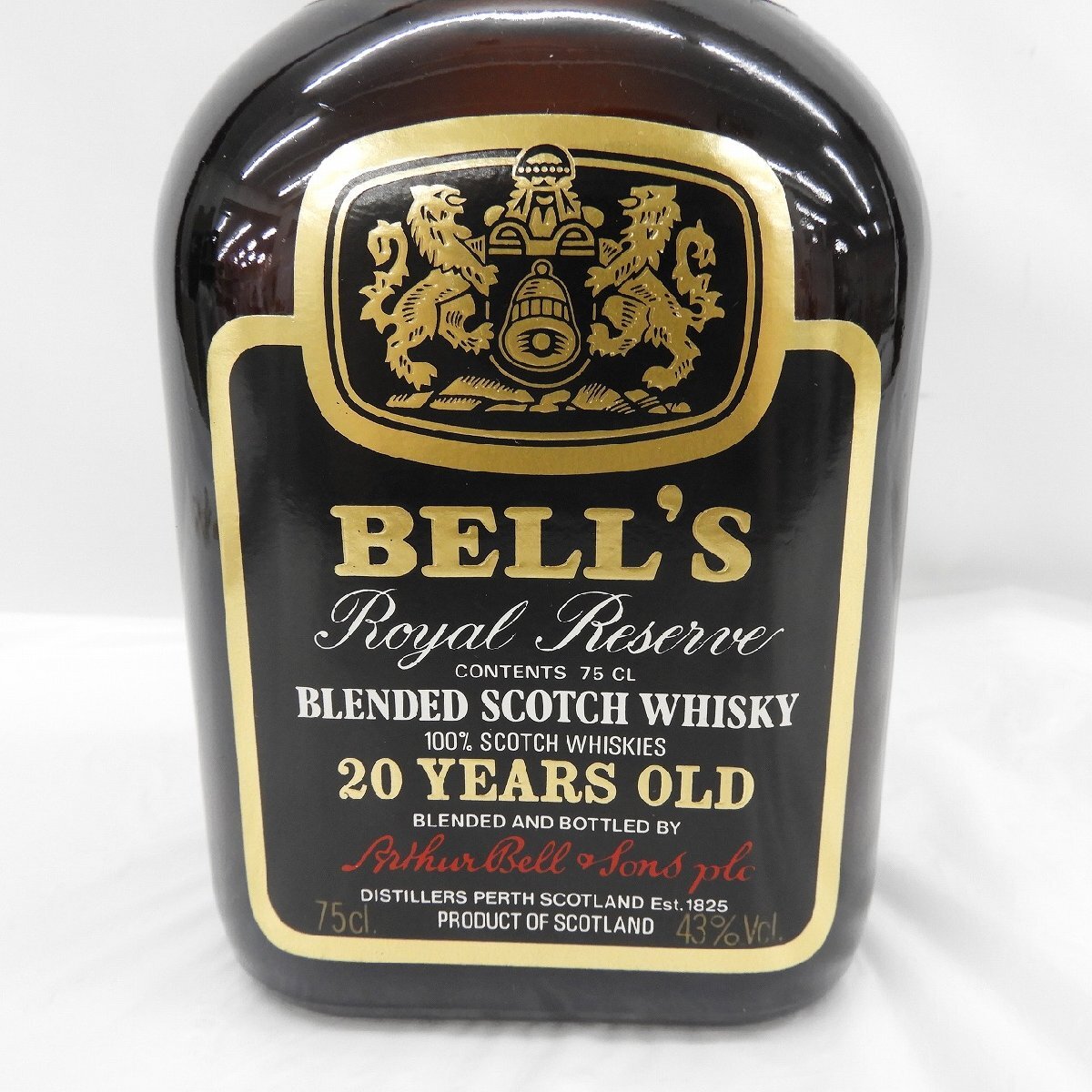 1円～【未開栓】BELL'S ベルズ 20年 ロイヤルリザーブ ウイスキー 750ml 43% 11547473 0430の画像2