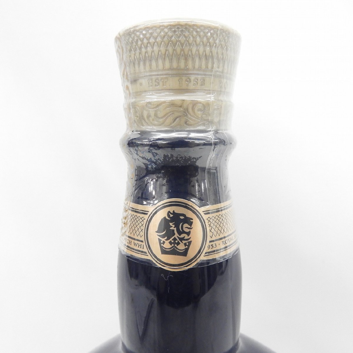 【未開栓】ROYAL SALUTE ロイヤルサルート 21年 青 陶器ボトル ウイスキー700ml 40％ 1429g 913156705 0430_画像6