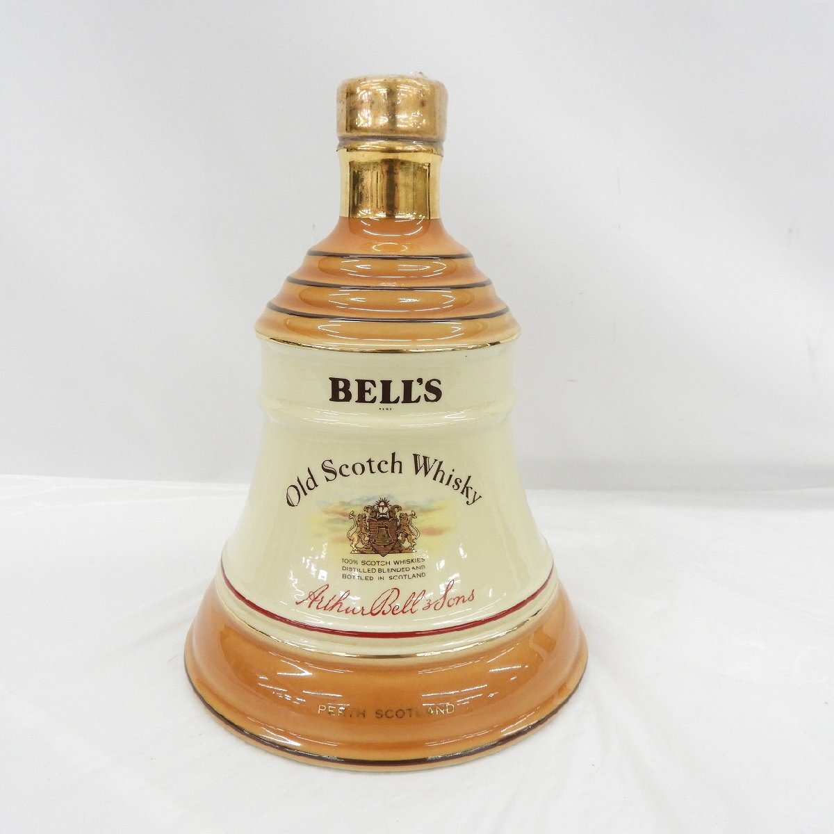 1円～【未開栓】BELL'S ベルズ 陶器ボトル スコッチ ウイスキー 750ml 43% 1388g 11542623 0430の画像1