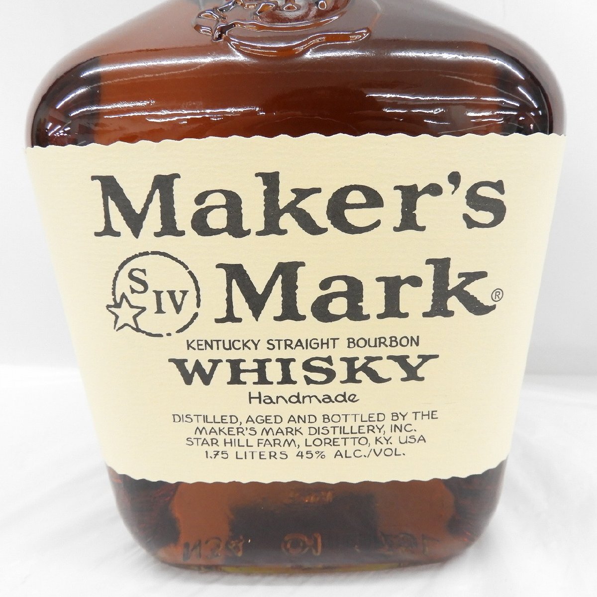【未開栓】Maker's Mark メーカーズマーク レッドトップ ウイスキー 1750ml 40% 11547467 0430_画像2