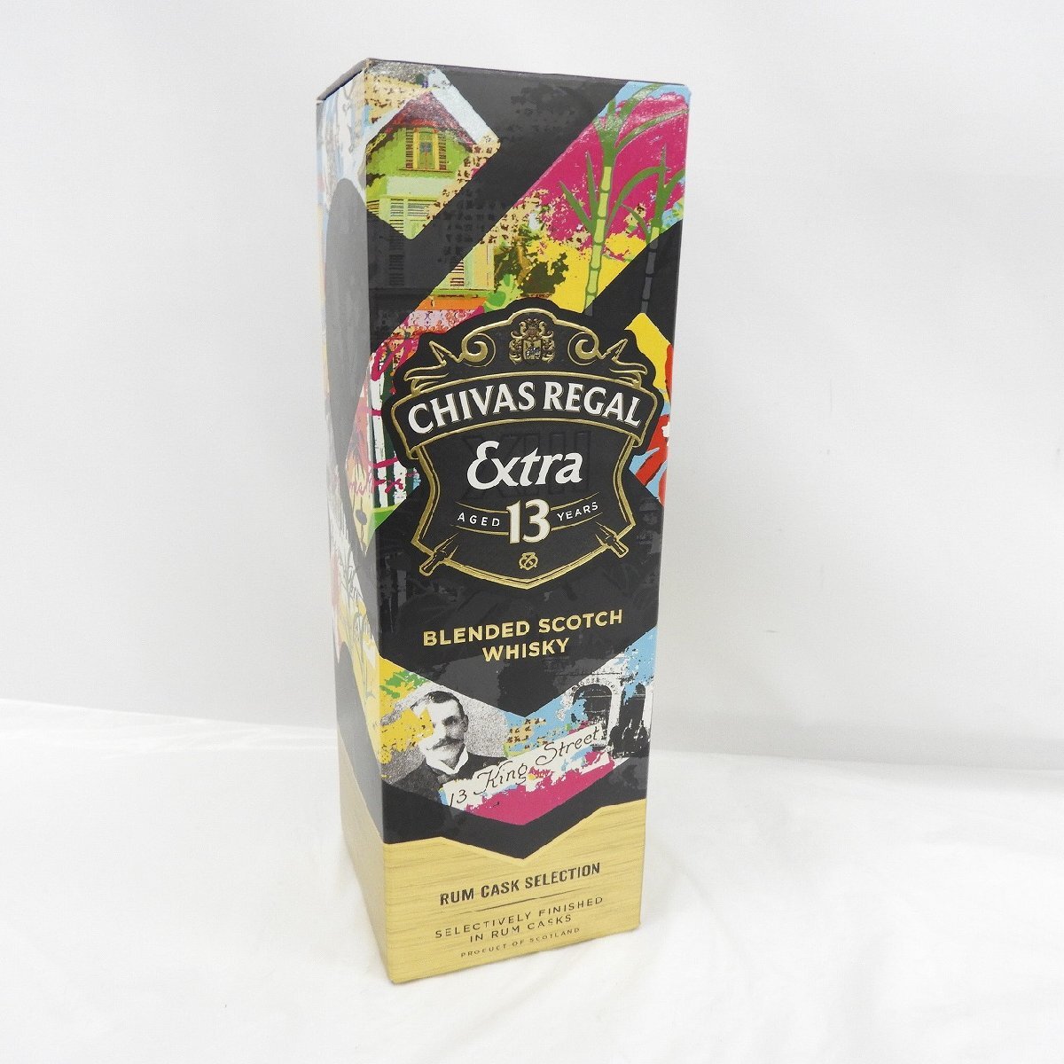 【未開栓】CHIVAS REGAL シーバスリーガル エクストラ 13年 ラムカスクセレクション ウイスキー 700ml 40％ 箱付き 11553427 0430_画像10