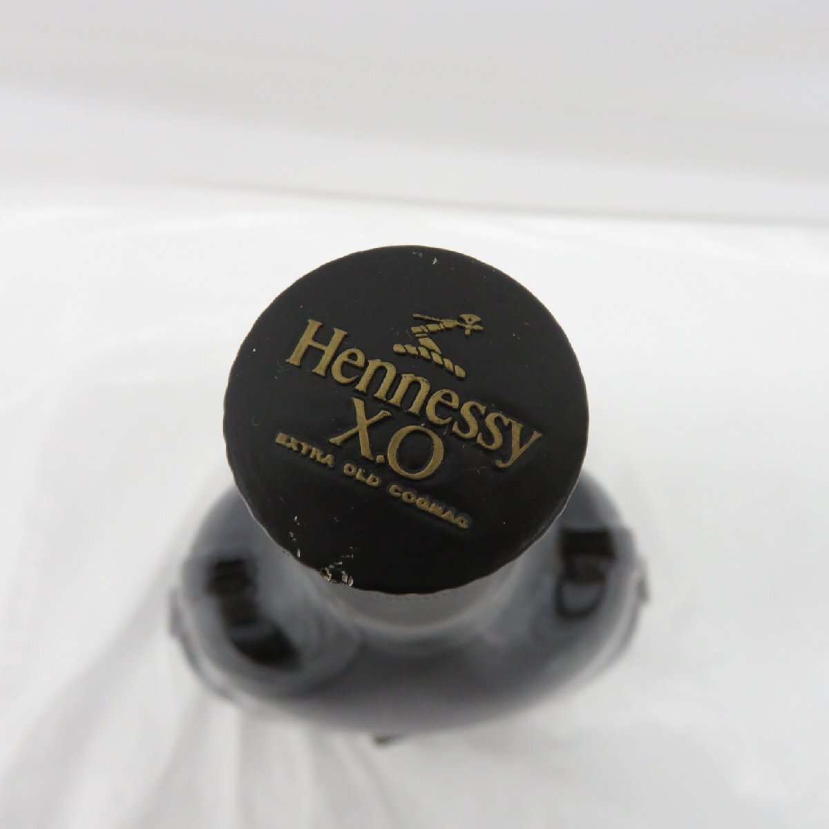 【未開栓】Hennessy ヘネシー XO 黒キャップ クリアボトル ブランデー 700ml 40% 11563433 0501の画像7