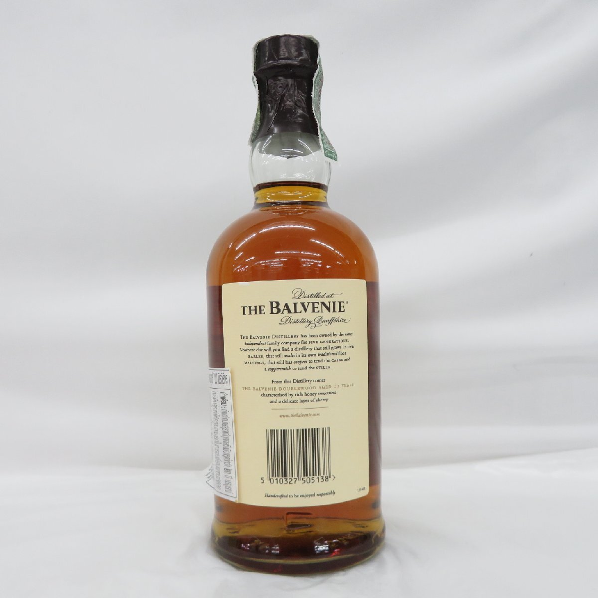 【未開栓】THE BALVENIE ザ・バルヴェニー 12年 ダブルウッド ウイスキー 700ml 40% 箱付 11562311 0501_画像5