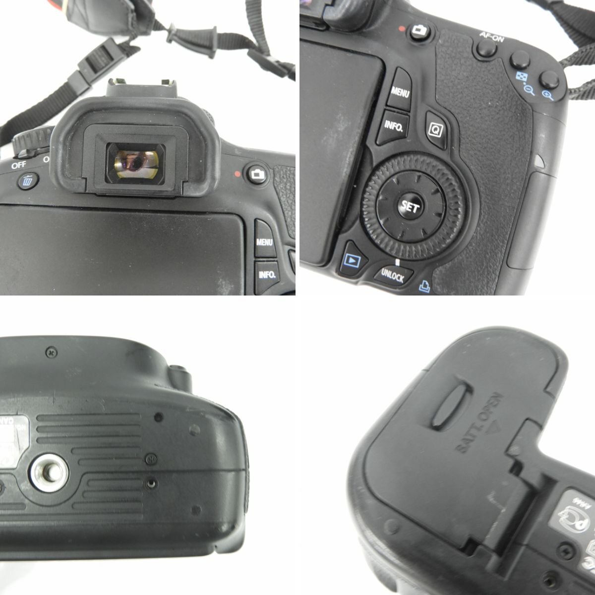 【中古品】Canon キャノン デジタル一眼レフカメラ EOS 60D レンズ2本(18-135/55-250ｍｍ)セット 11562356 0430_画像5