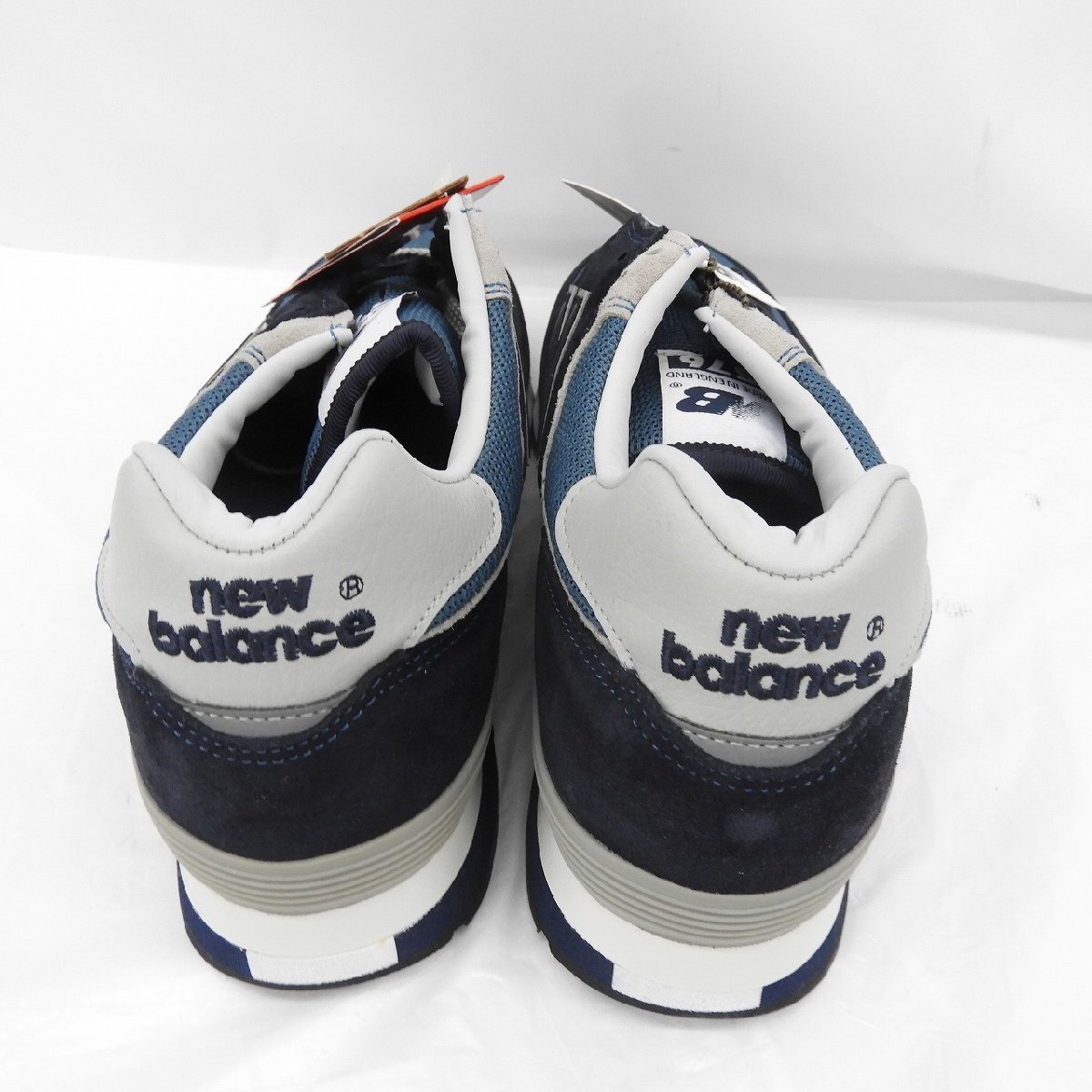 【未使用品】New Balance ニューバランス スニーカー メンズ 30th anniversary OM5760GN ネイビー US 11 29cm Dワイズ 箱付 11564669 0501の画像5