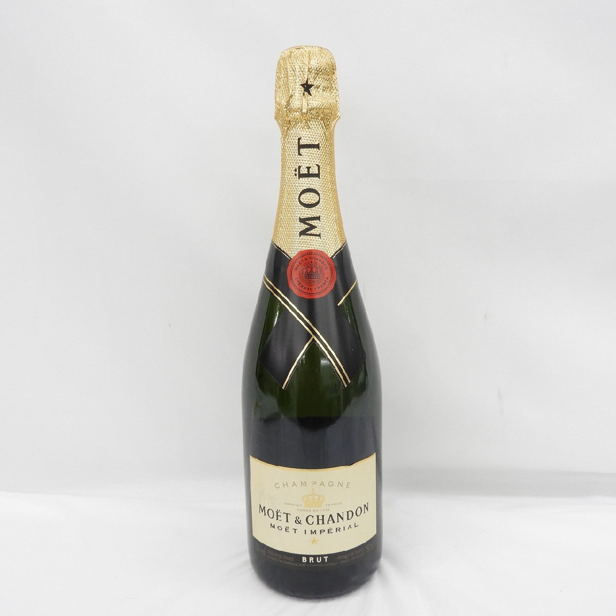 1円～【未開栓】MOET&CHANDON モエ・エ・シャンドン ブリュット アンペリアル シャンパン 750ml 12% 11563587 0502の画像1