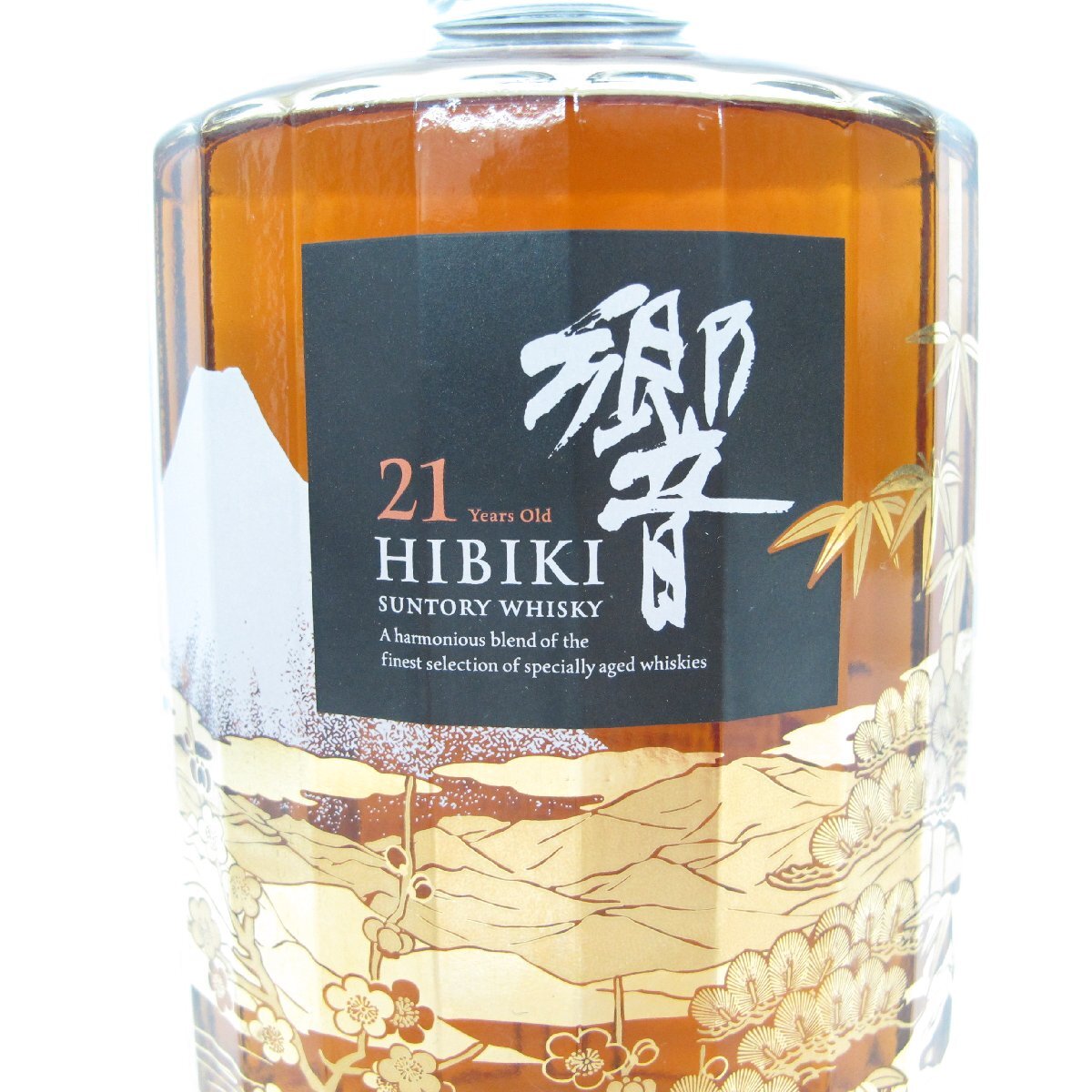 【未開栓】SUNTORY サントリー 響 HIBIKI 21年 意匠ボトル 花鳥風月 ウイスキー 700ml 43% 箱/冊子付 11564739 0503の画像3