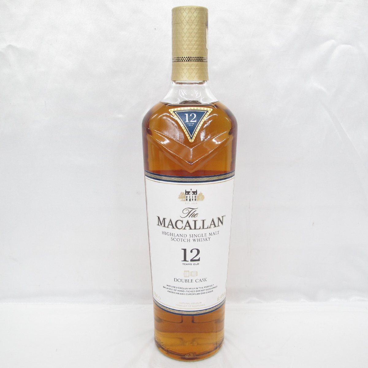 【未開栓】The MACALLAN ザ・マッカラン 12年 ダブルカスク ウイスキー 700ml 40% 箱付 11564868 0503の画像2