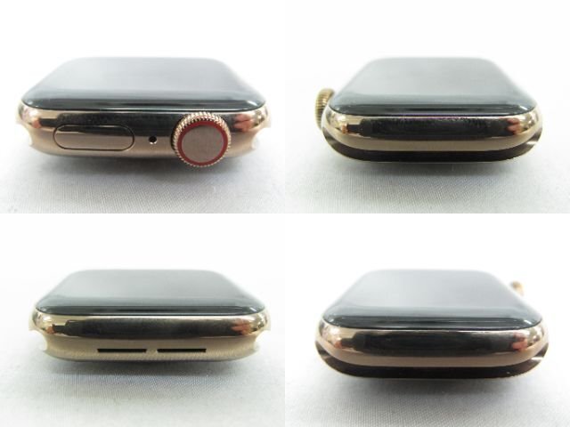 【中古品】Apple Watch Series5 GPS+Cellular 40mm MWX62J/A ゴールドステンレス/ストーンスポーツバンド 940127071 0506_画像4