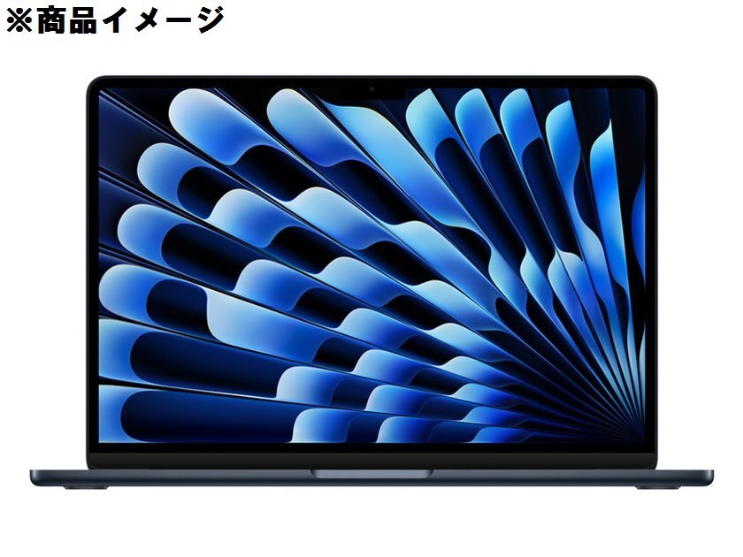 【未開封/未使用品】Apple MacBook Air Liquid Retina 13.6 MRXV3J/A ミッドナイト M3/8GB/SSD256GB ※サポート開始済 11525113 0421の画像1